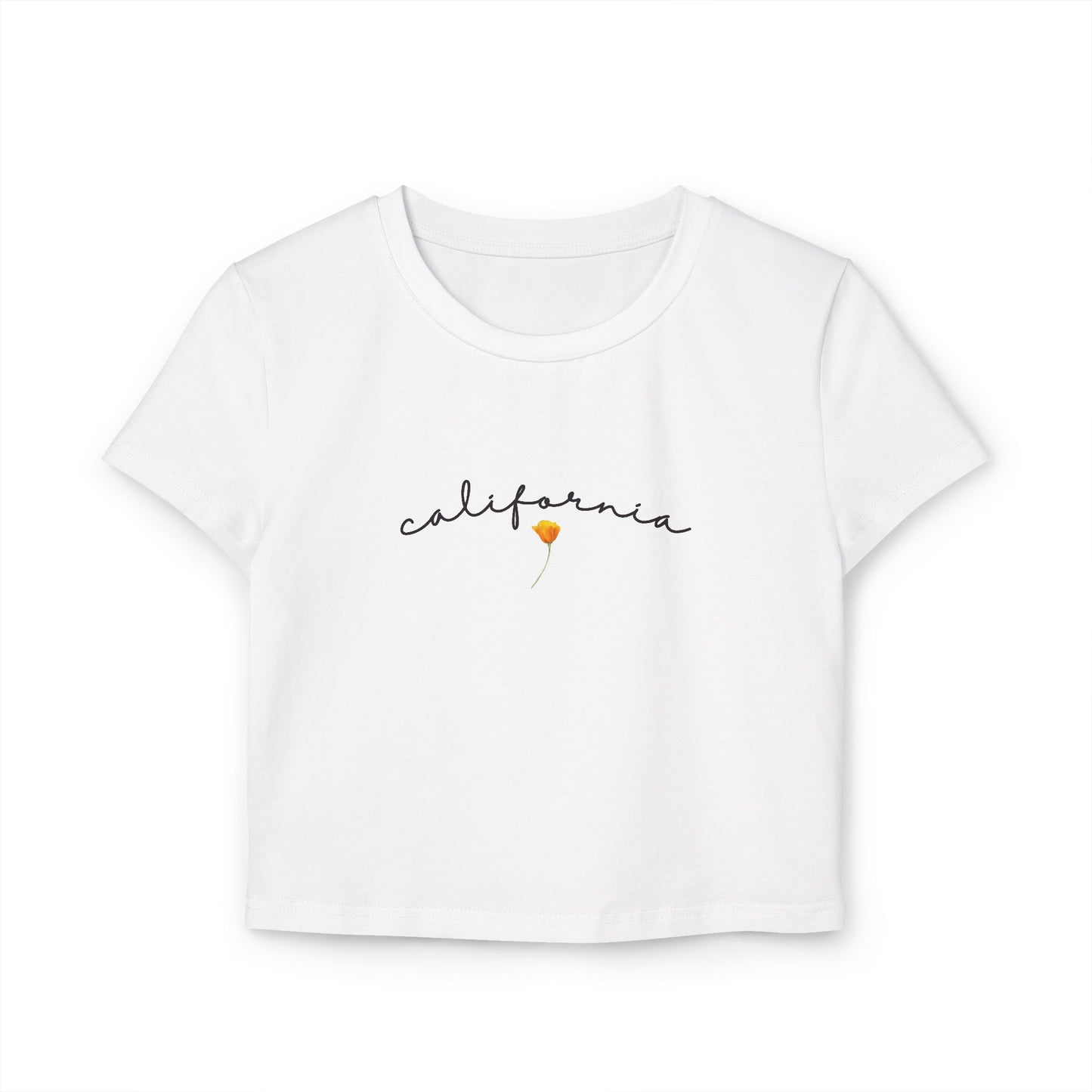 State Flower T-Shirt | Fits Kids, Teens and Women | 100% Organic Cotton