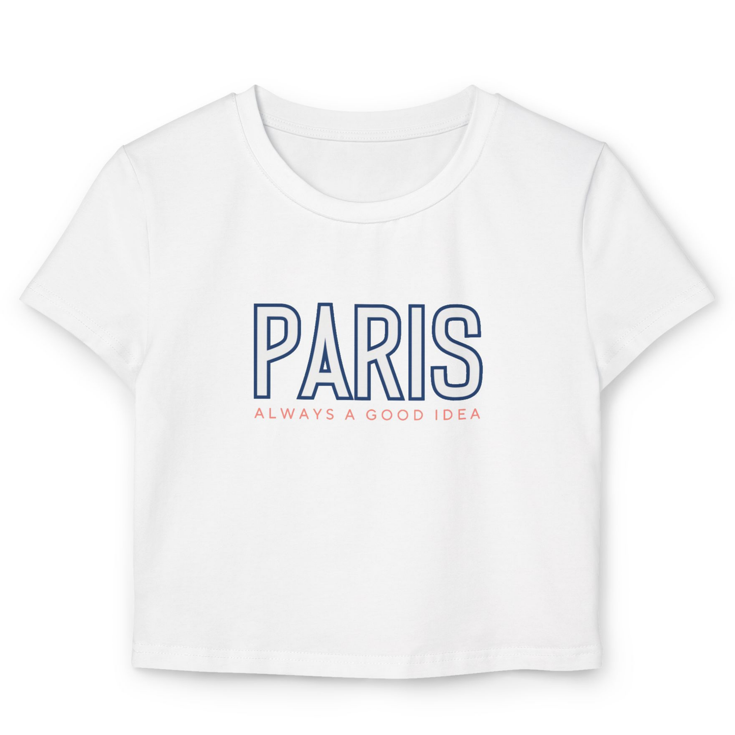 Paris T-Shirt - Paris Baby Tee | Fits Kids, Teens & Women | 100% Organic Cotton