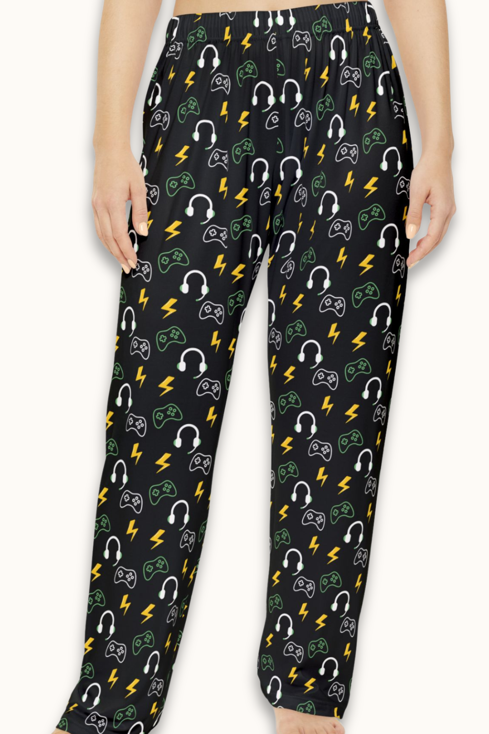 Gamer Lounge Pants – Unisex Gaming Pajama Pants for Kids, Teens & Adults