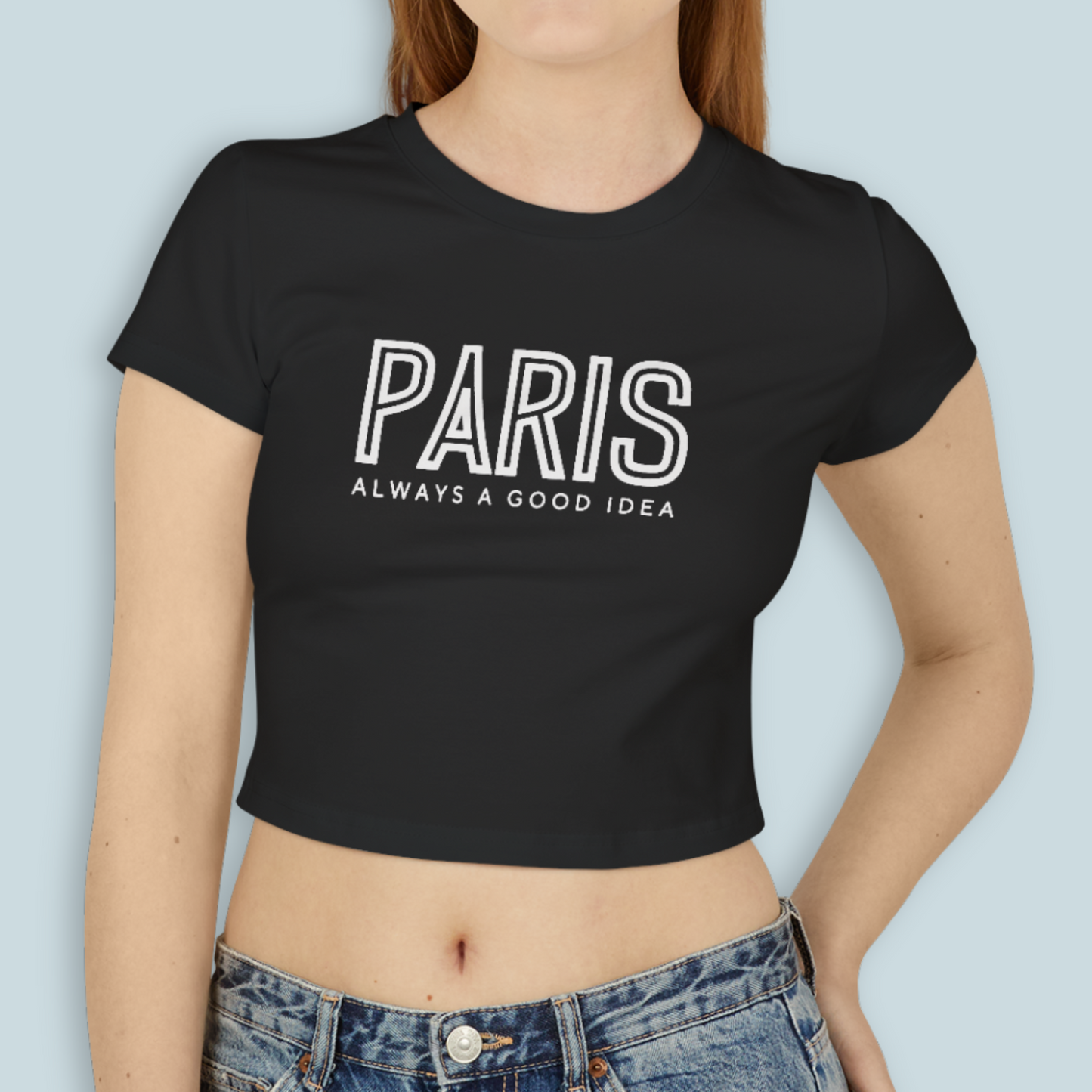 Paris T-Shirt - Paris Baby Tee | Fits Kids, Teens & Women | 100% Organic Cotton
