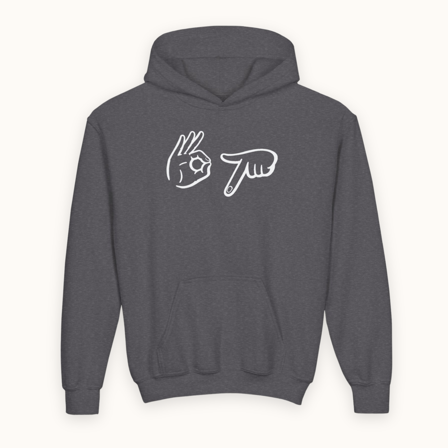 67 Hands Hoodie fits Kids, Teens & Adults