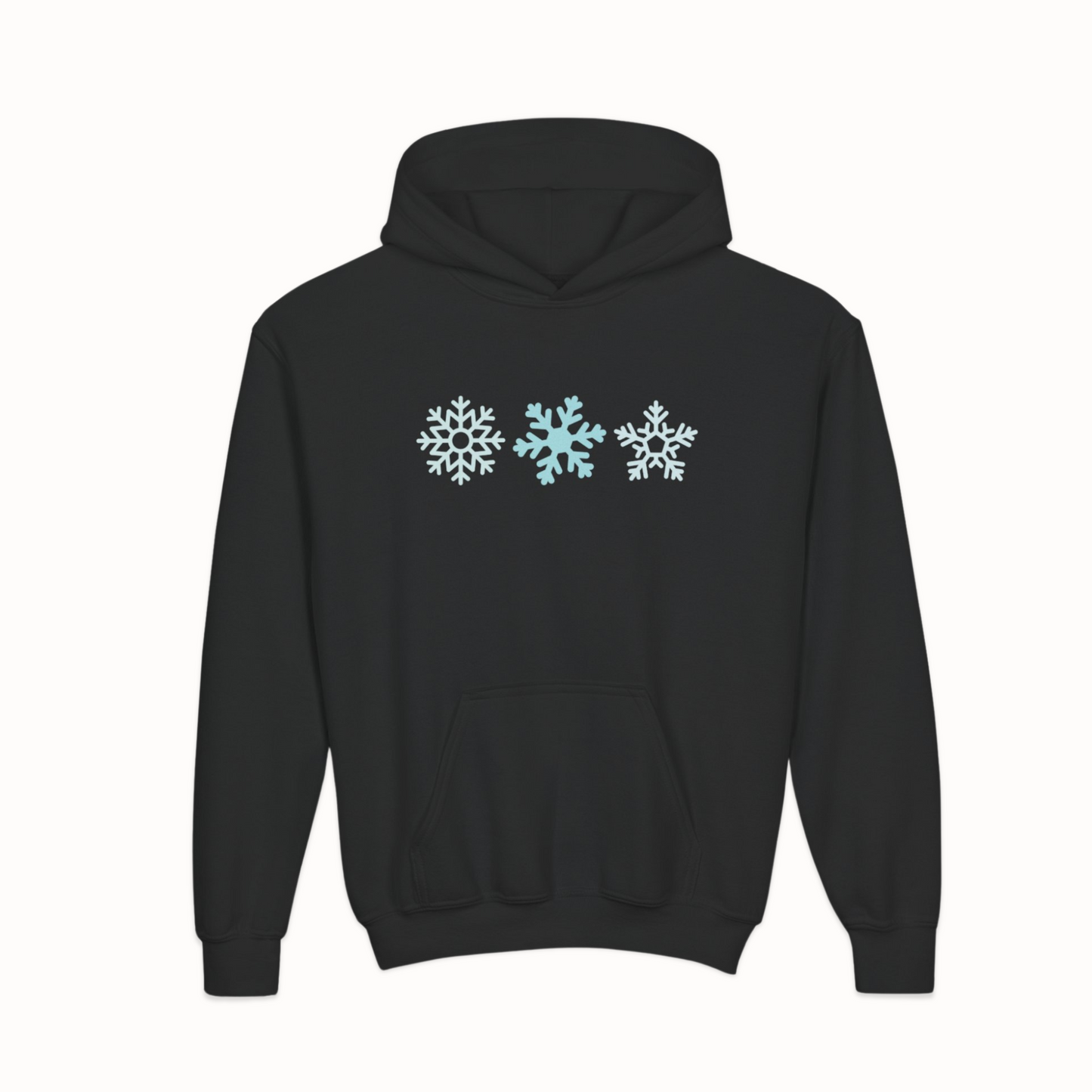 Snowflake Hoodie – Cozy Winter Hoodie for Kids, Teens & Adults