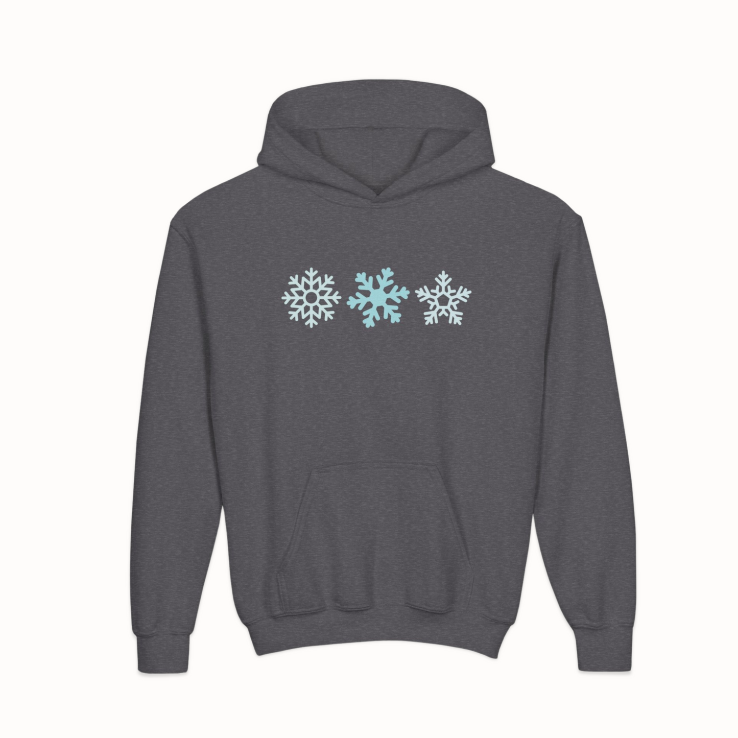 Snowflake Hoodie – Cozy Winter Hoodie for Kids, Teens & Adults