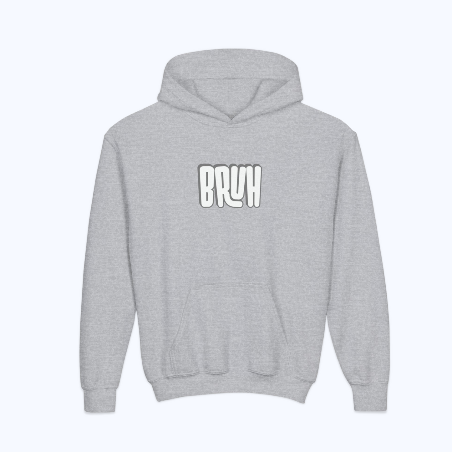 Bruh Hoodie – Trendy Hoodie for Kids, Teens & Adults