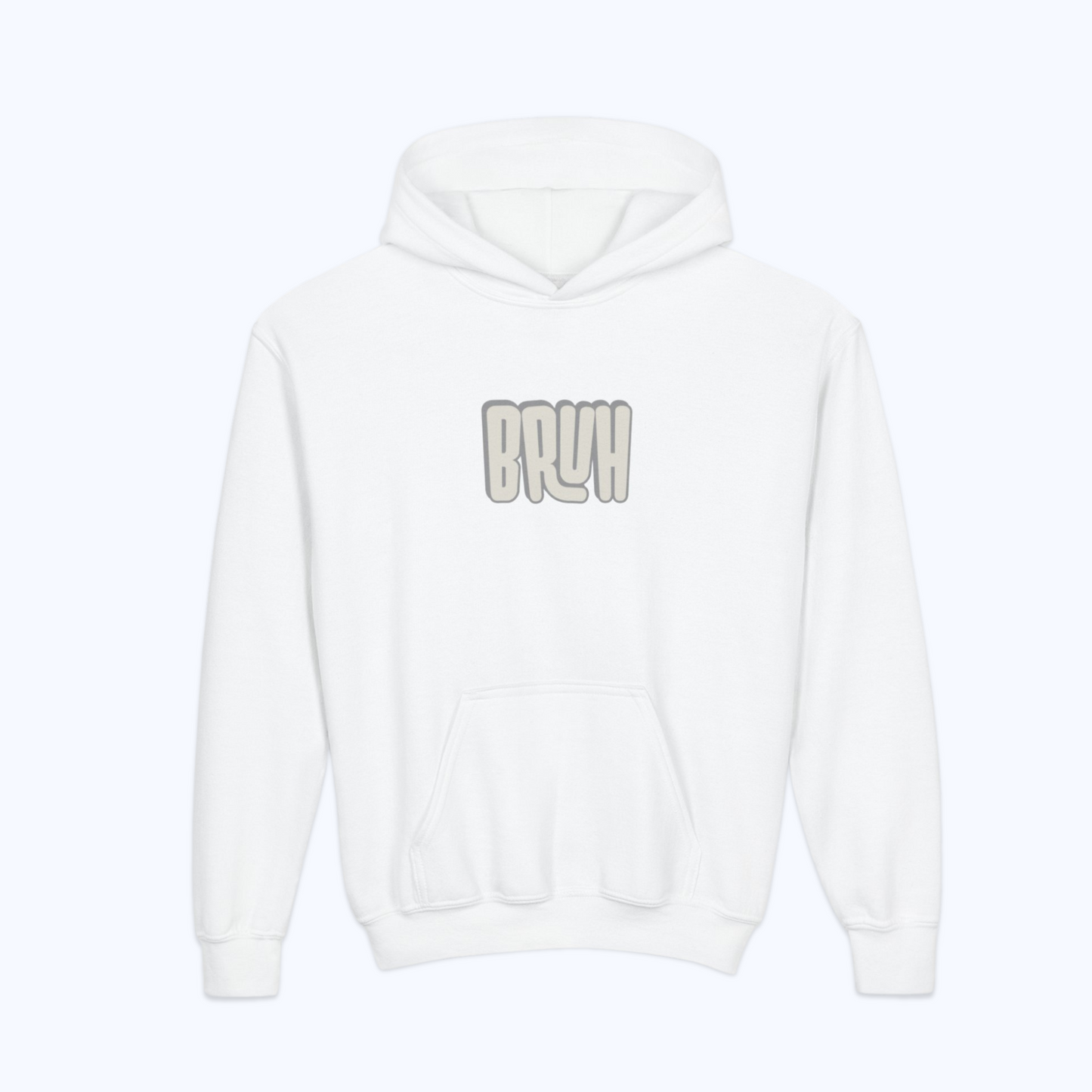 Bruh Hoodie – Trendy Hoodie for Kids, Teens & Adults