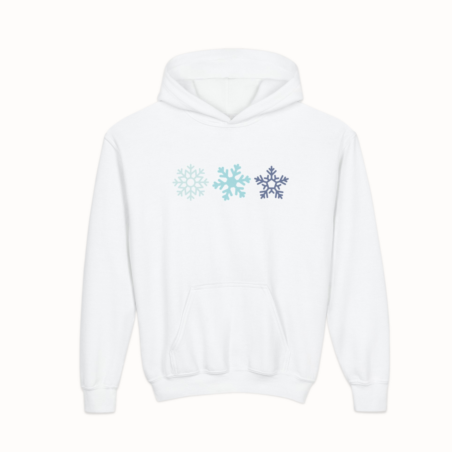 Snowflake Hoodie – Cozy Winter Hoodie for Kids, Teens & Adults
