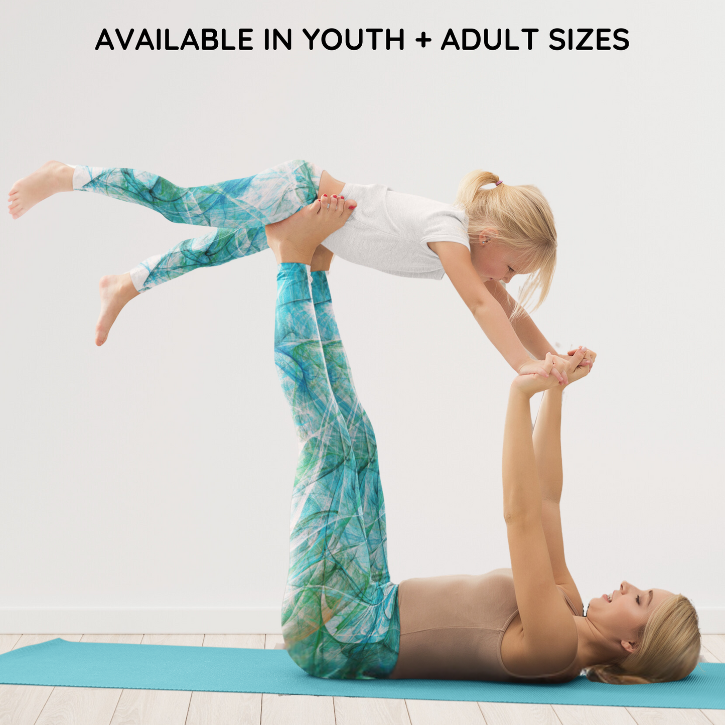 matching mommy and me leggings abstract leggings for kids youth leggings