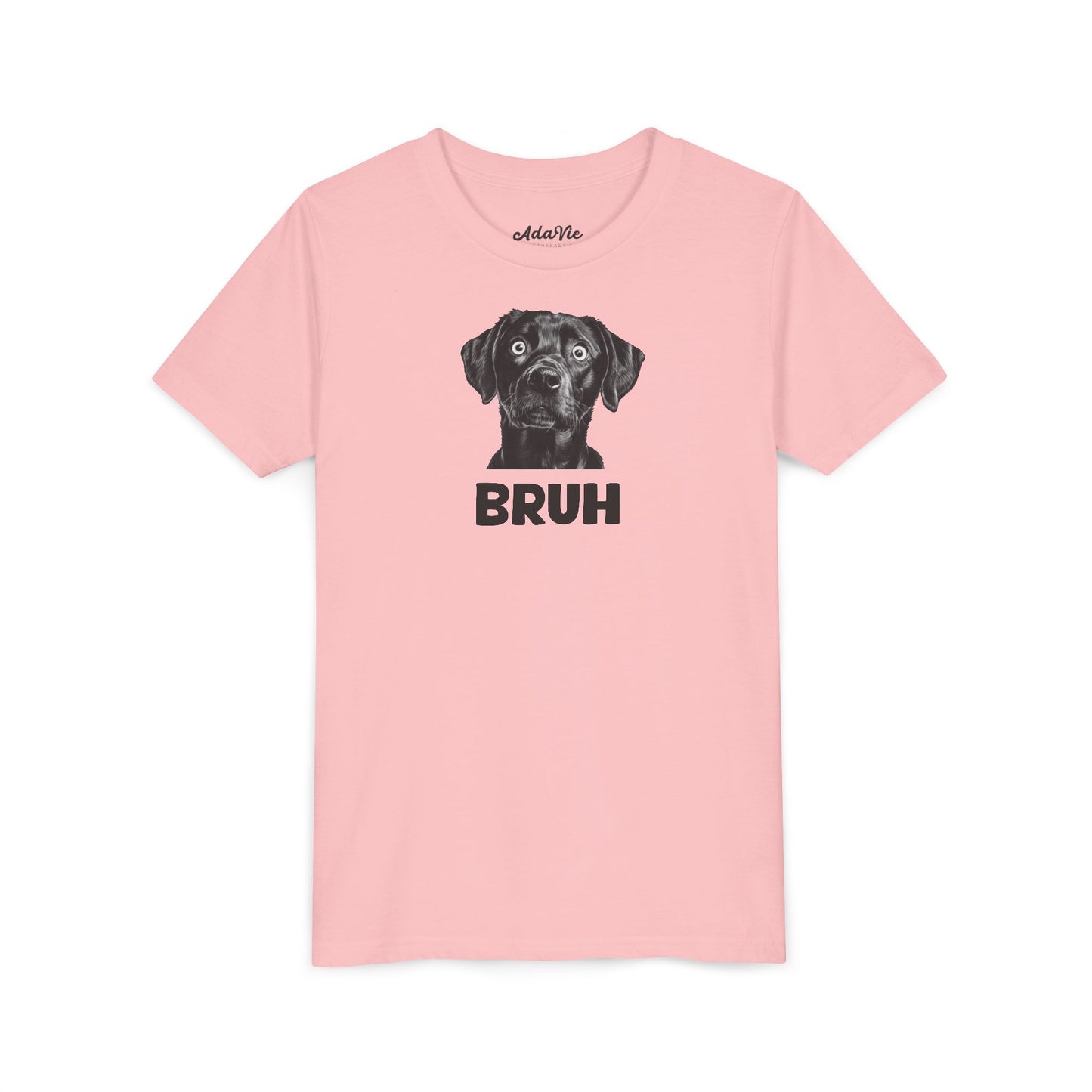 Bruh Pup Tee for Kids | 100% Cotton