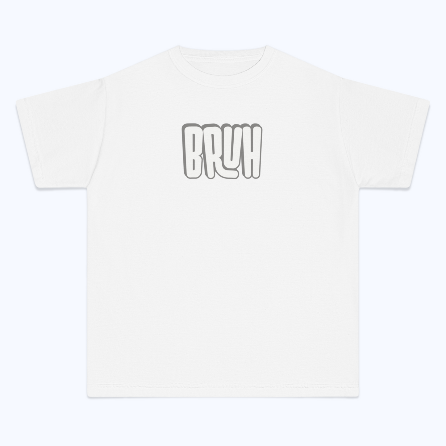 Bruh T-Shirt | Trendy Tee for Teens & Tweens | Funny Slang Shirt