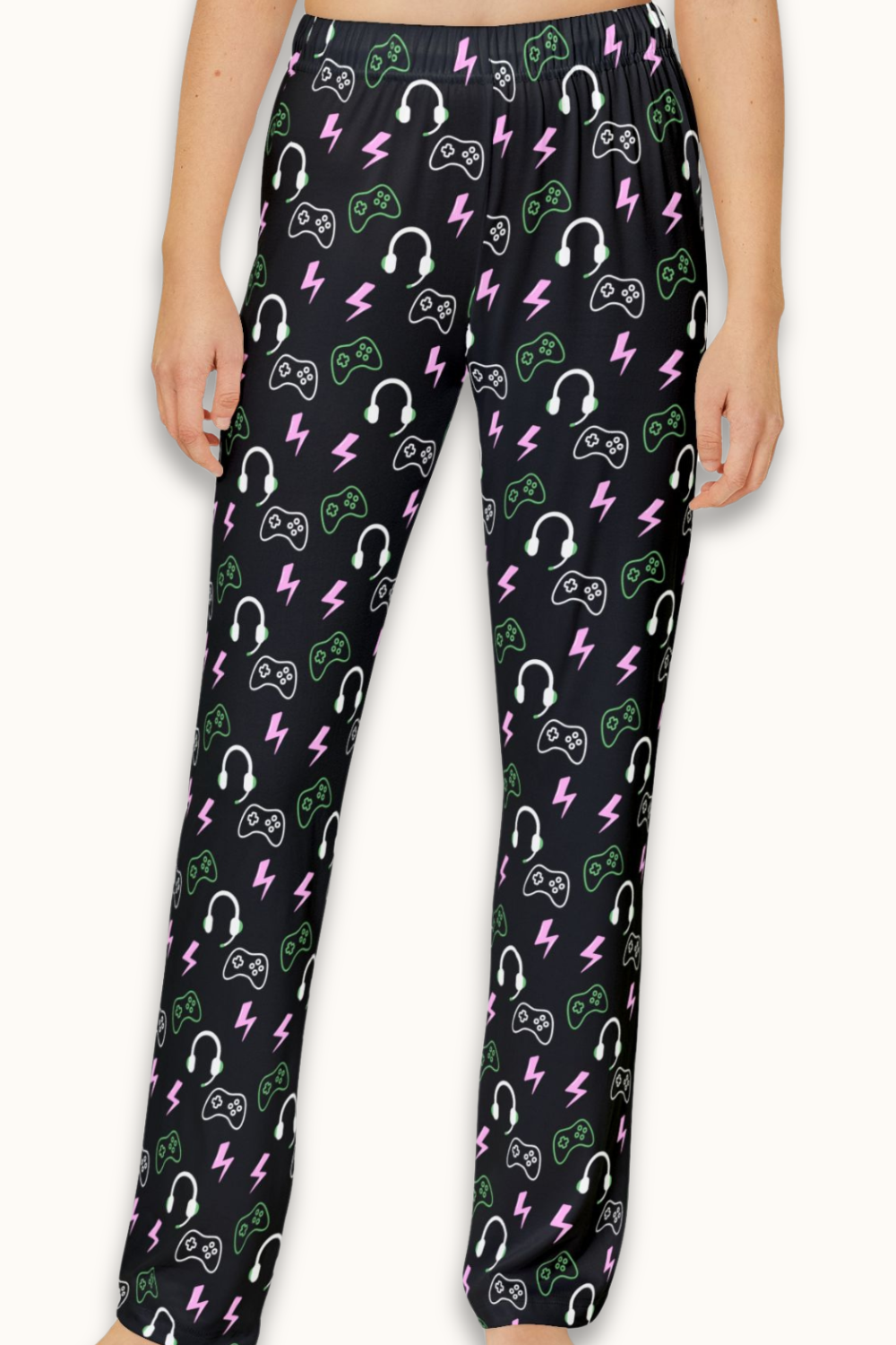 Gamer Lounge Pants – Unisex Gaming Pajama Pants for Kids, Teens & Adults