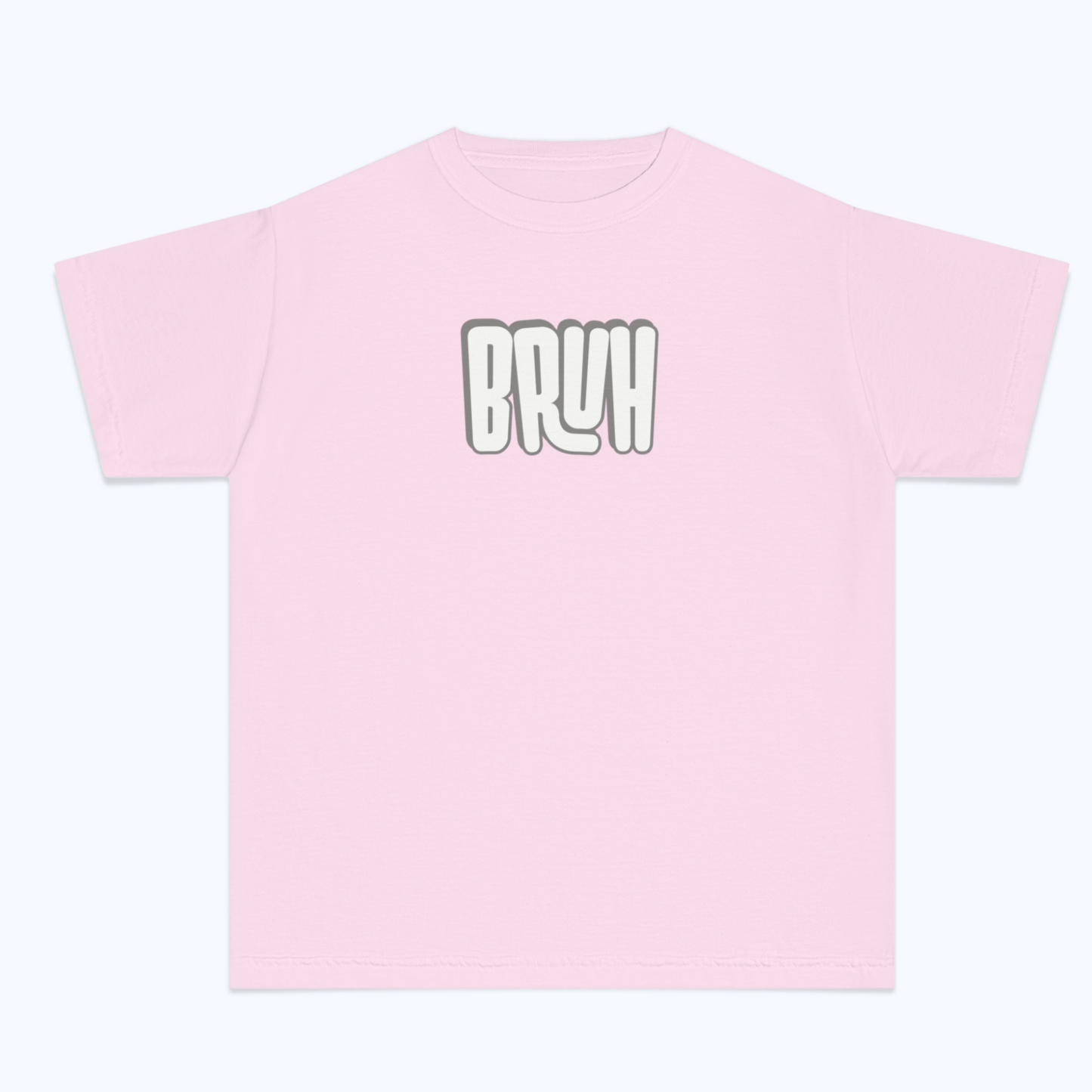 Bruh T-Shirt | Trendy Tee for Teens & Tweens | Funny Slang Shirt