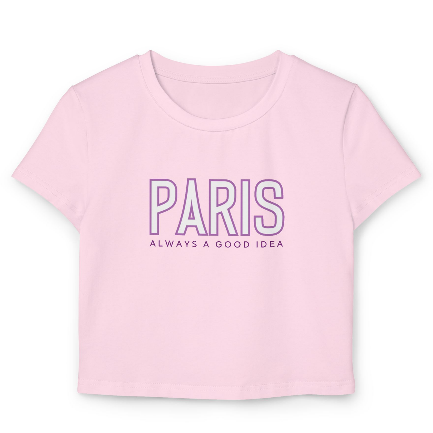 Paris Tee | Fits Kids, Teens & Women | 100% Organic Cotton