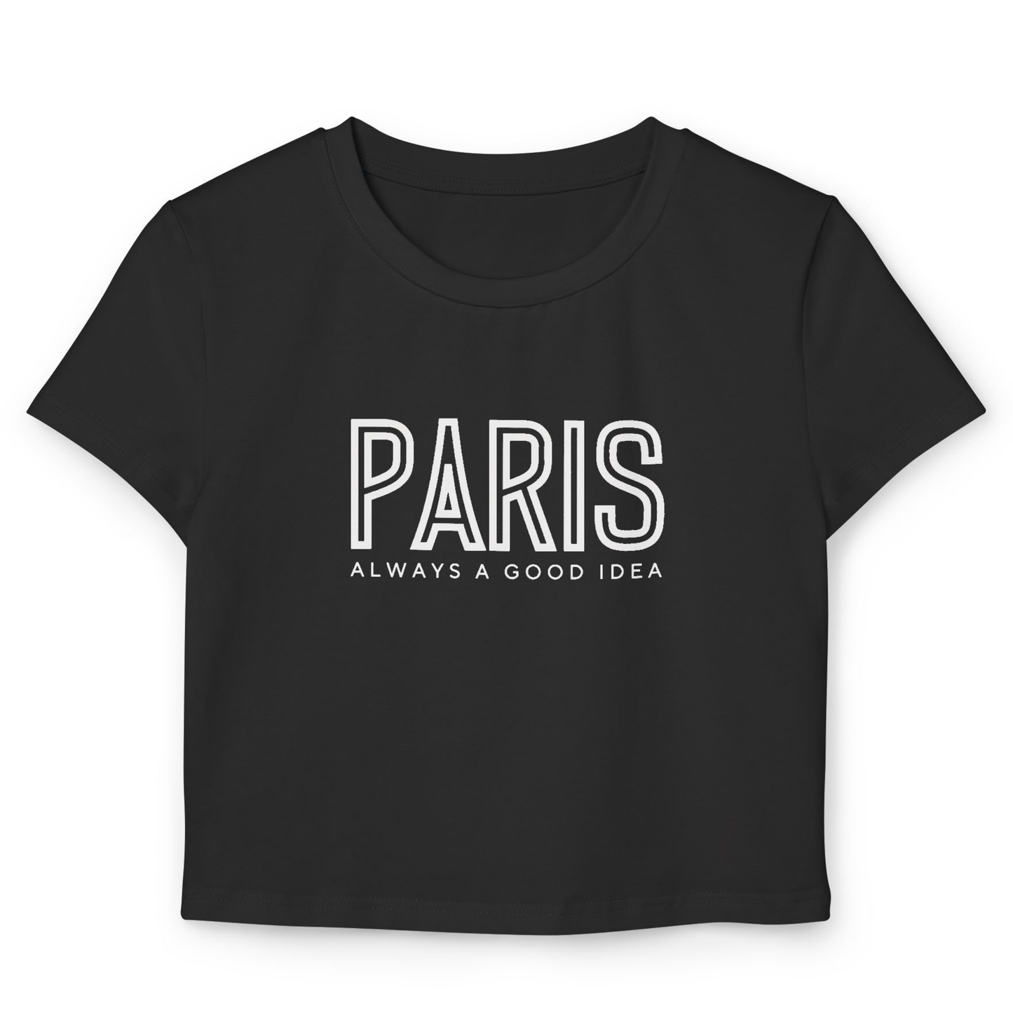 Paris Tee | Fits Kids, Teens & Women | 100% Organic Cotton