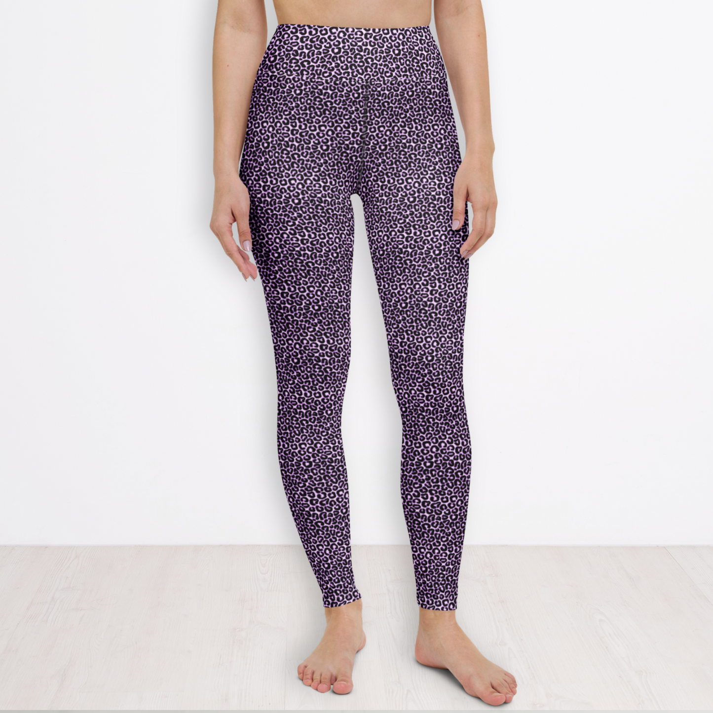 Purple Leopard Print Leggings – Trendy Matching Sets for Kids, Tweens & Adults