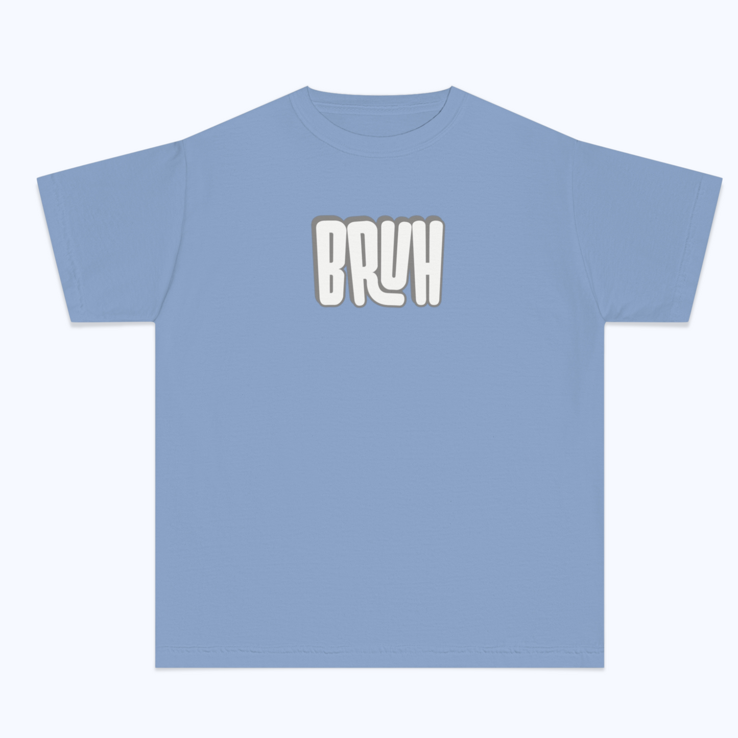 Bruh T-Shirt | Trendy Tee for Teens & Tweens | Funny Slang Shirt