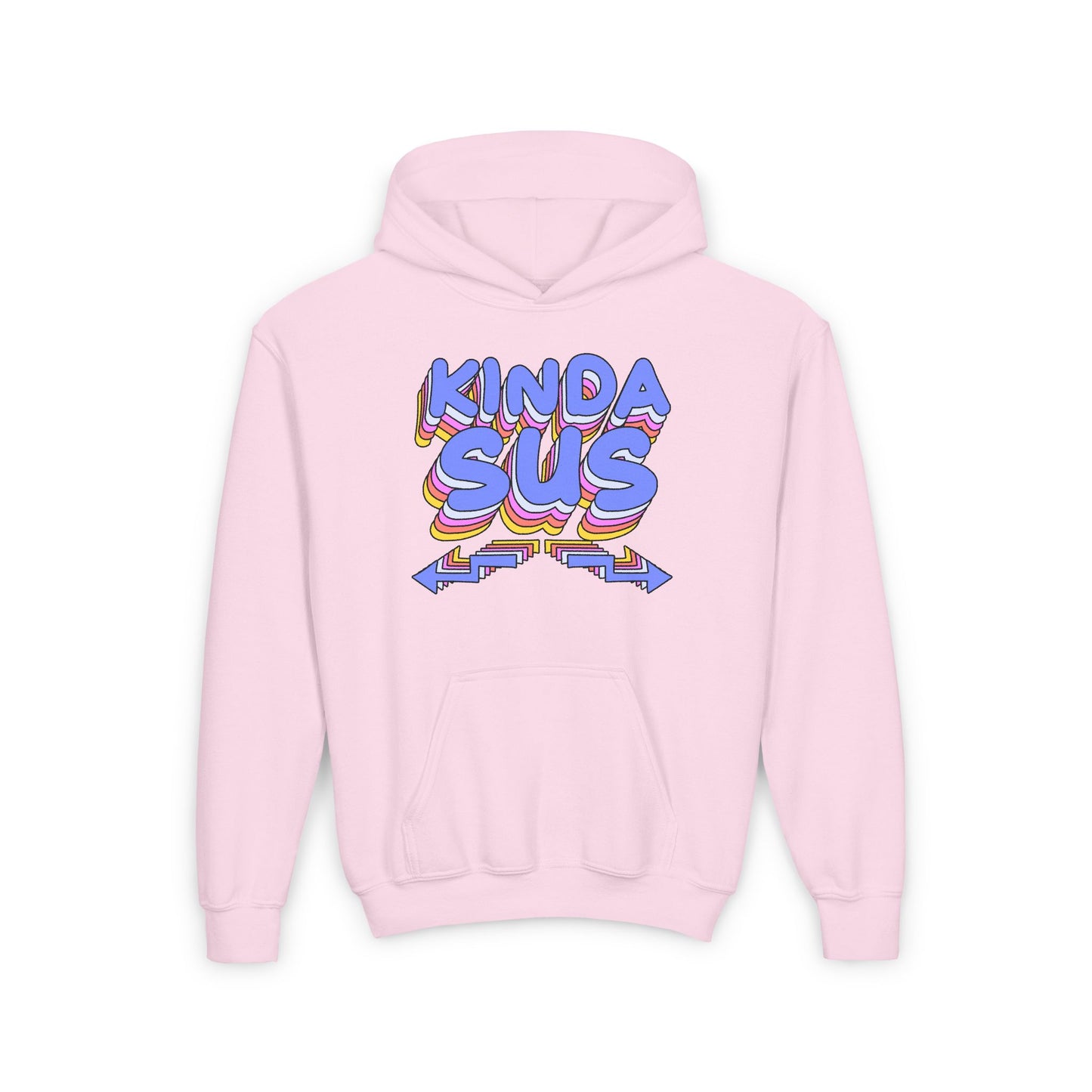 Kinda Sus Youth Hooded Sweatshirt