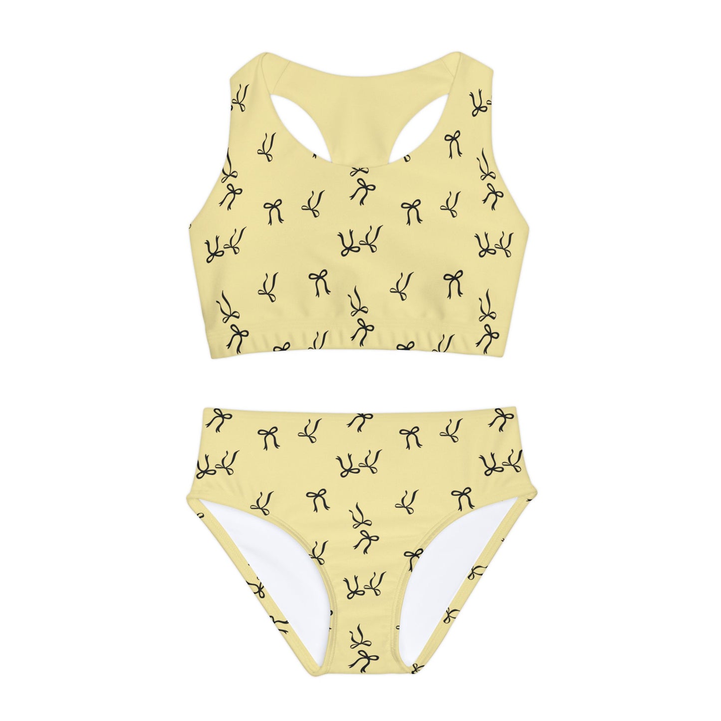 Stylish Youth Two-Piece Bow Swimsuit | 6 Colors | Mommy & Me Options