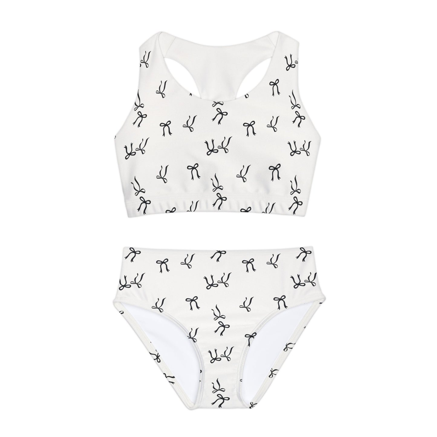 Stylish Youth Two-Piece Bow Swimsuit | 6 Colors | Mommy & Me Options