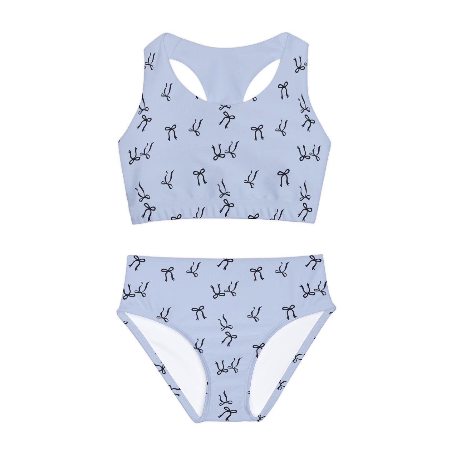 Stylish Youth Two-Piece Bow Swimsuit | 6 Colors | Mommy & Me Options