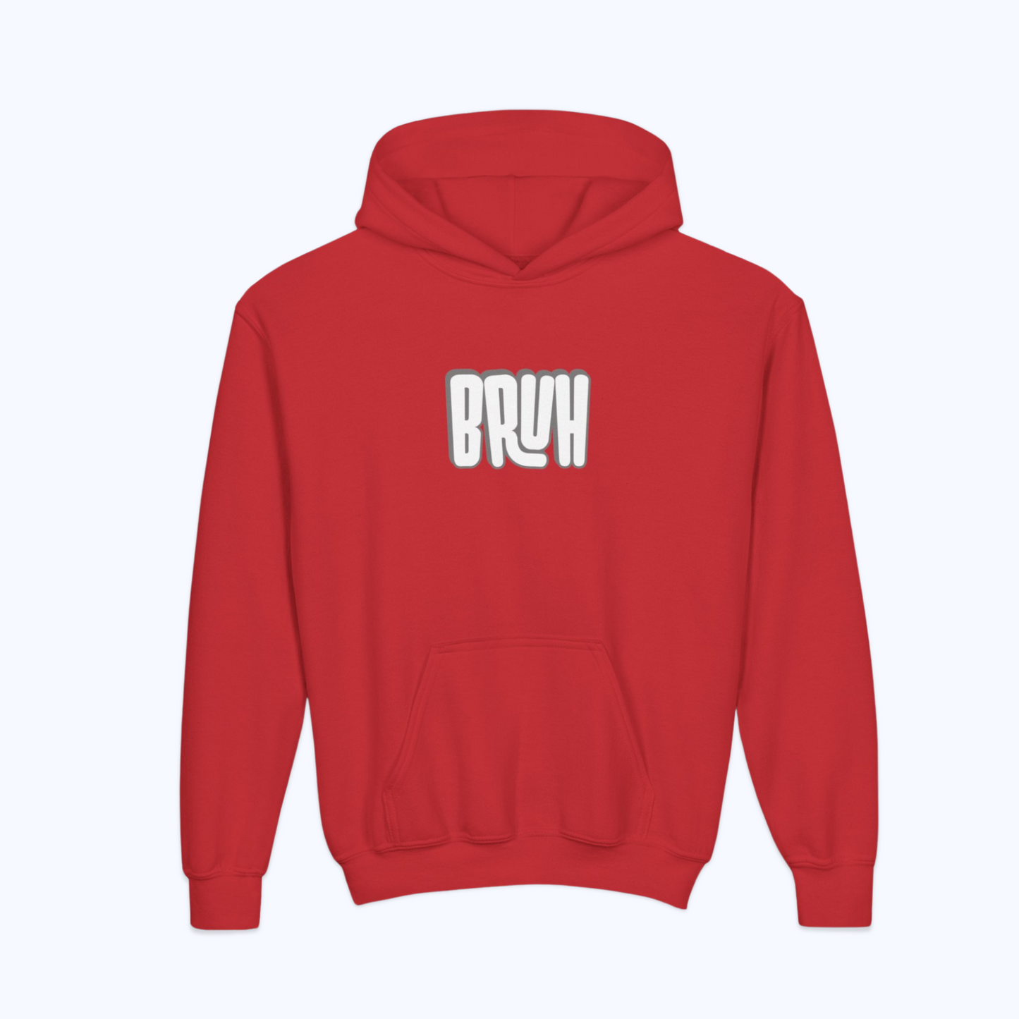 Bruh Hoodie – Trendy Hoodie for Kids, Teens & Adults