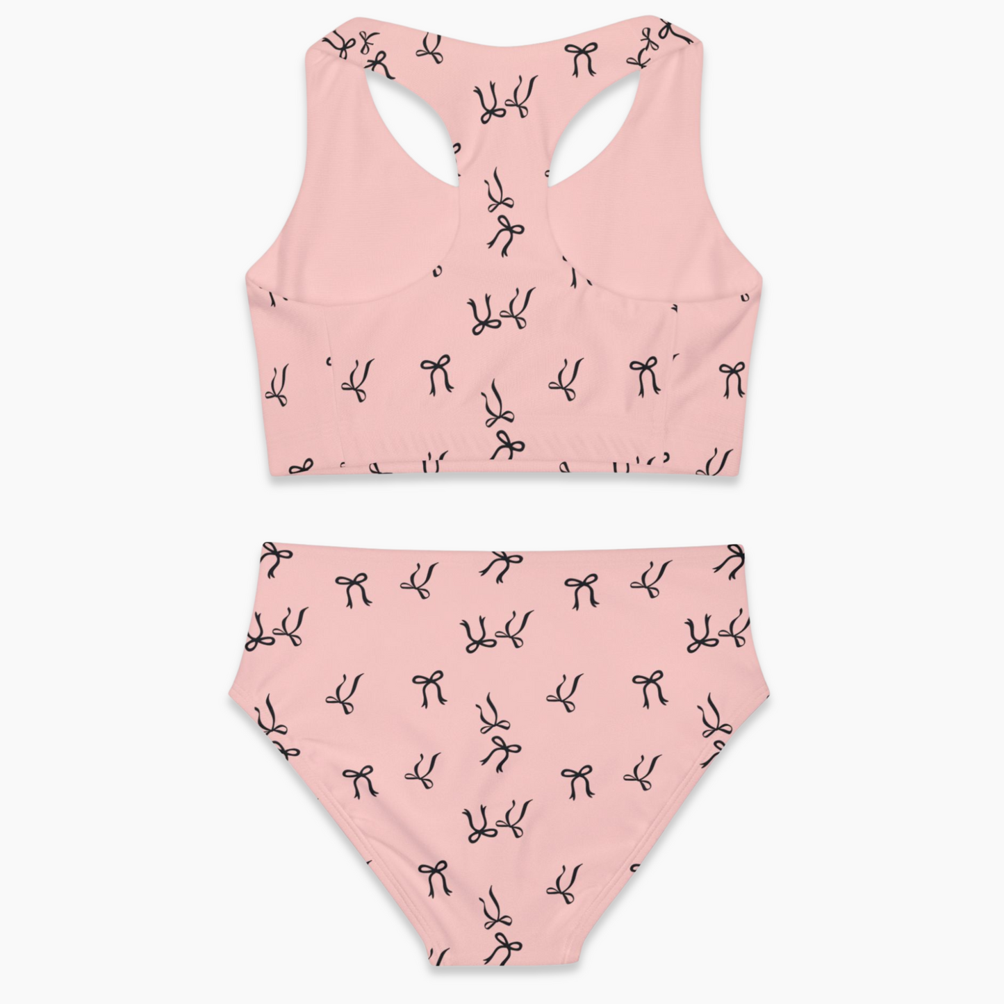 Stylish Youth Two-Piece Bow Swimsuit | 6 Colors | Mommy & Me Options