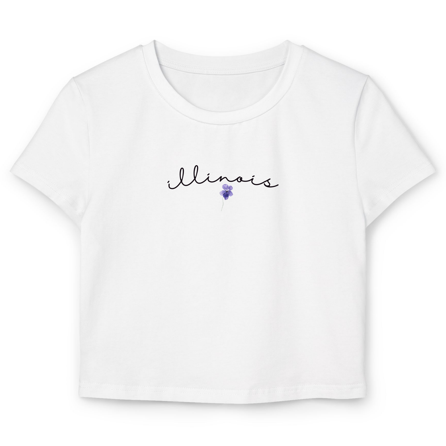 State Flower Tee | Fits Kids, Teens and Women | 100% Organic Cotton